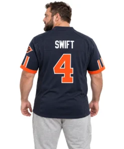 S-7XL D'Andre Swift Chicago Bears Jersey Dynamic NFL apparel