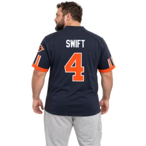 S-7XL D'Andre Swift Chicago Bears Jersey Dynamic NFL apparel