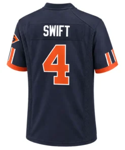 S-7XL D'Andre Swift Chicago Bears Jersey Dynamic NFL apparel