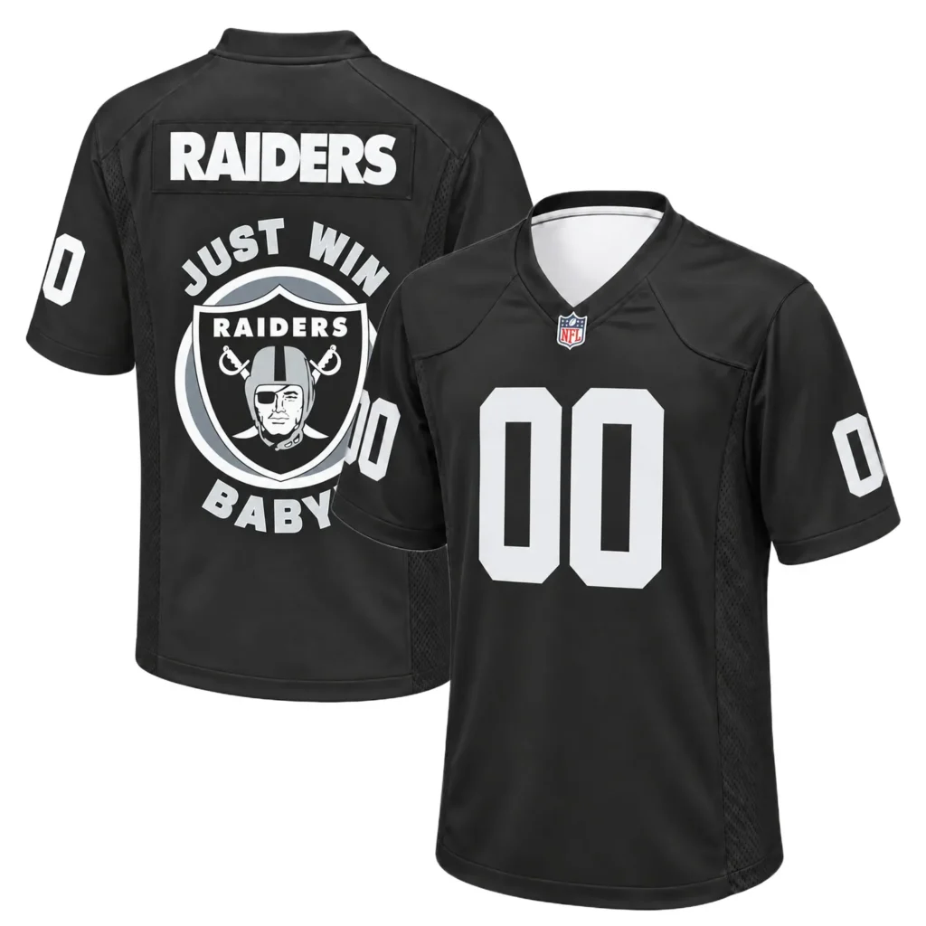 S-7XL Las Vegas Raiders Jersey Custom Number Bold NFL Style