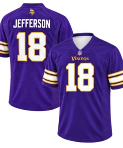 S-7XL Minnesota Vikings Jersey Jefferson Spectacular Fanwear