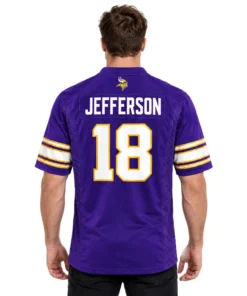 S-7XL Minnesota Vikings Jersey Jefferson Spectacular Fanwear