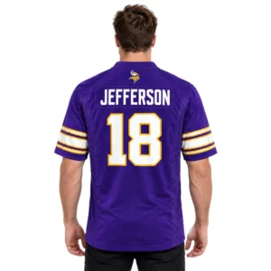 S-7XL Minnesota Vikings Jersey Jefferson Spectacular Fanwear