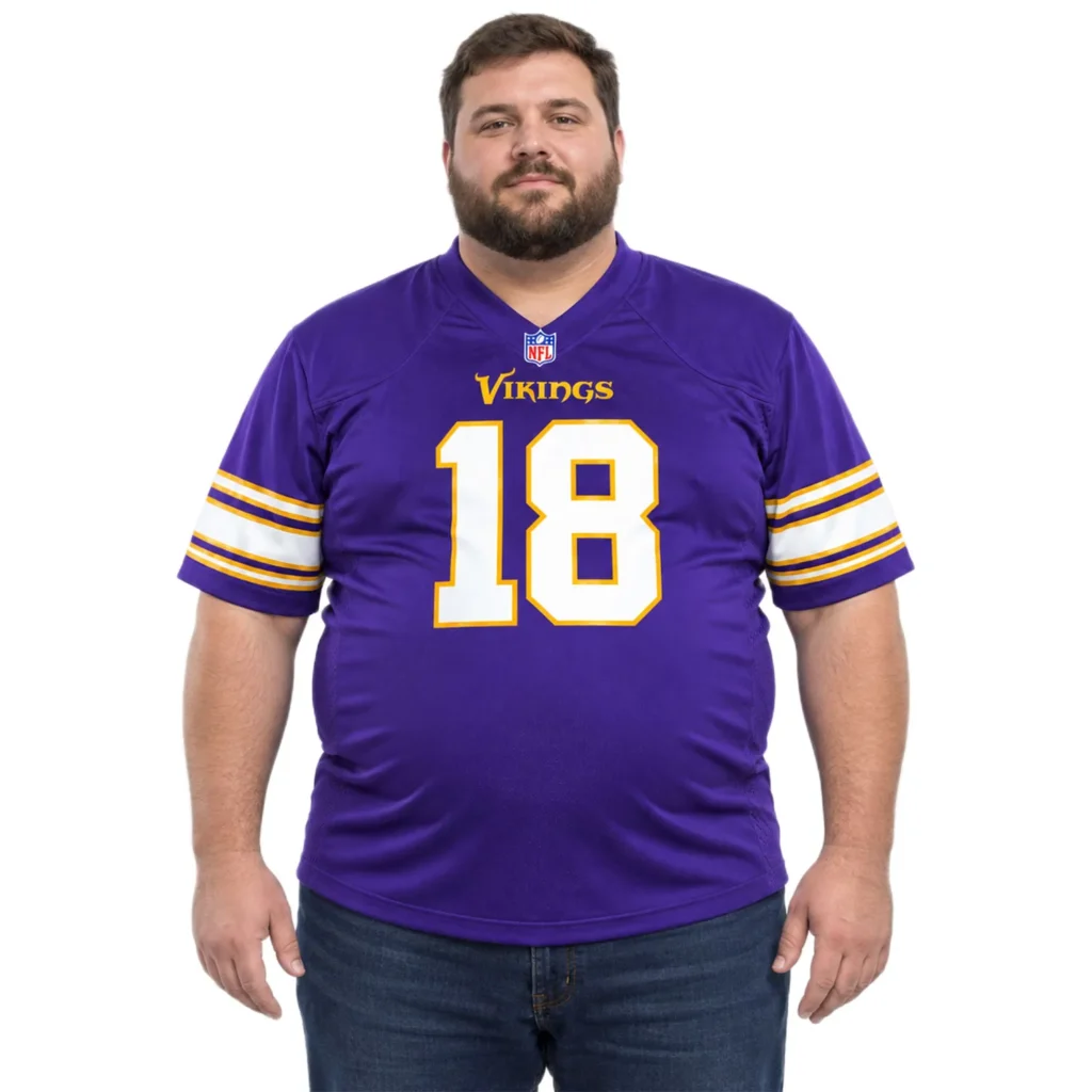 S-7XL Minnesota Vikings Jersey Jefferson Spectacular Fanwear