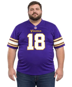 S-7XL Minnesota Vikings Jersey Jefferson Spectacular Fanwear