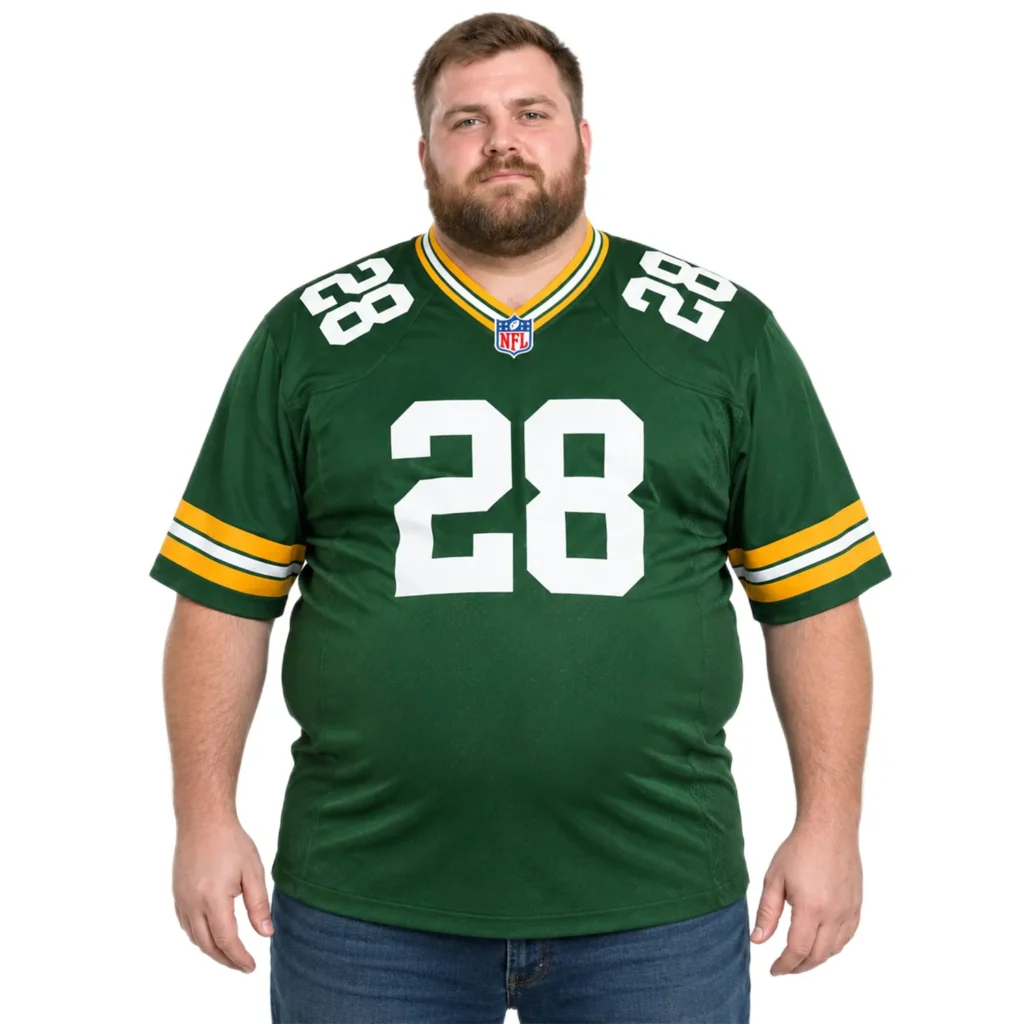 S-7XL Trey Smack Packers Jersey Game Day Radiant Fan Style