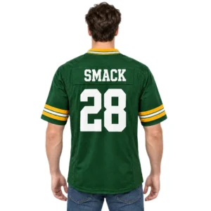 S-7XL Trey Smack Packers Jersey Game Day Radiant Fan Style