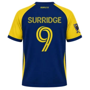 Sam Surridge Nashville SC Navy Jersey Dynamic Soccer Style