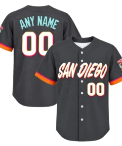 San Diego Padres City Connect Jersey 2026 Custom Player Bold MLB Baseball
