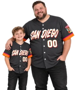 San Diego Padres City Connect Jersey 2026 Custom Player Bold MLB Baseball