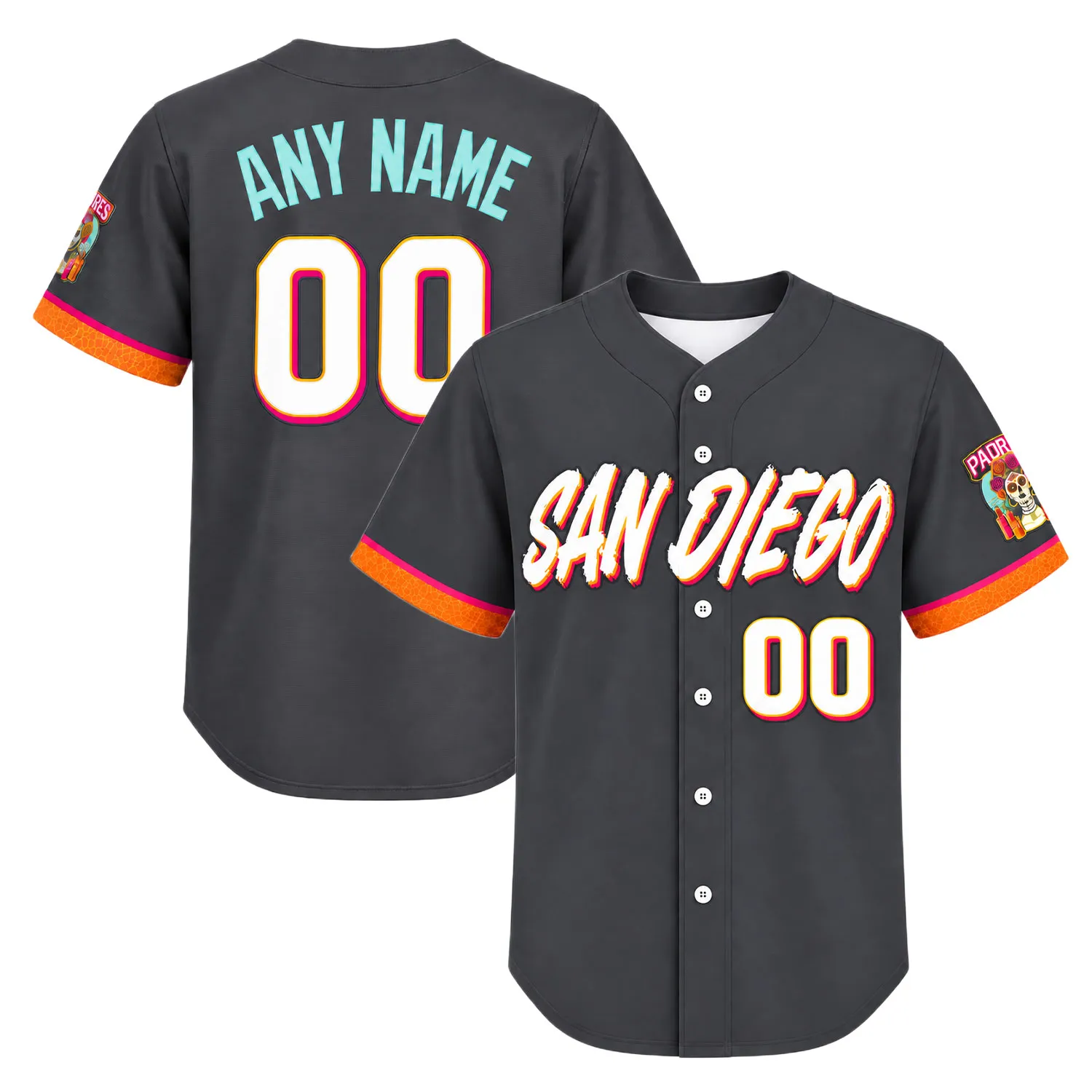 San Diego Padres City Connect Jersey 2026 Custom Player Bold MLB Baseball