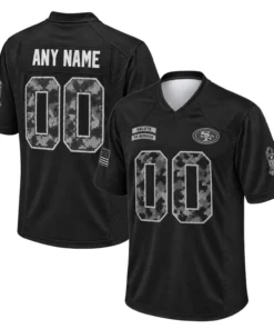 San Francisco 49ers Black Jersey Bold 2026 Salute to Service