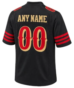 San Francisco 49ers Black Jersey Elite Rivalries Style