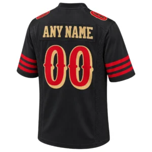 San Francisco 49ers Black Jersey Elite Rivalries Style