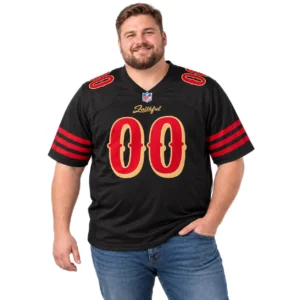 San Francisco 49ers Black Jersey Elite Rivalries Style