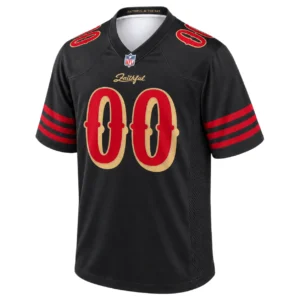 San Francisco 49ers Black Jersey Elite Rivalries Style