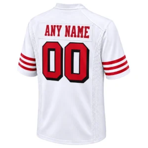 San Francisco 49ers White Jersey Brilliant Alternate Style