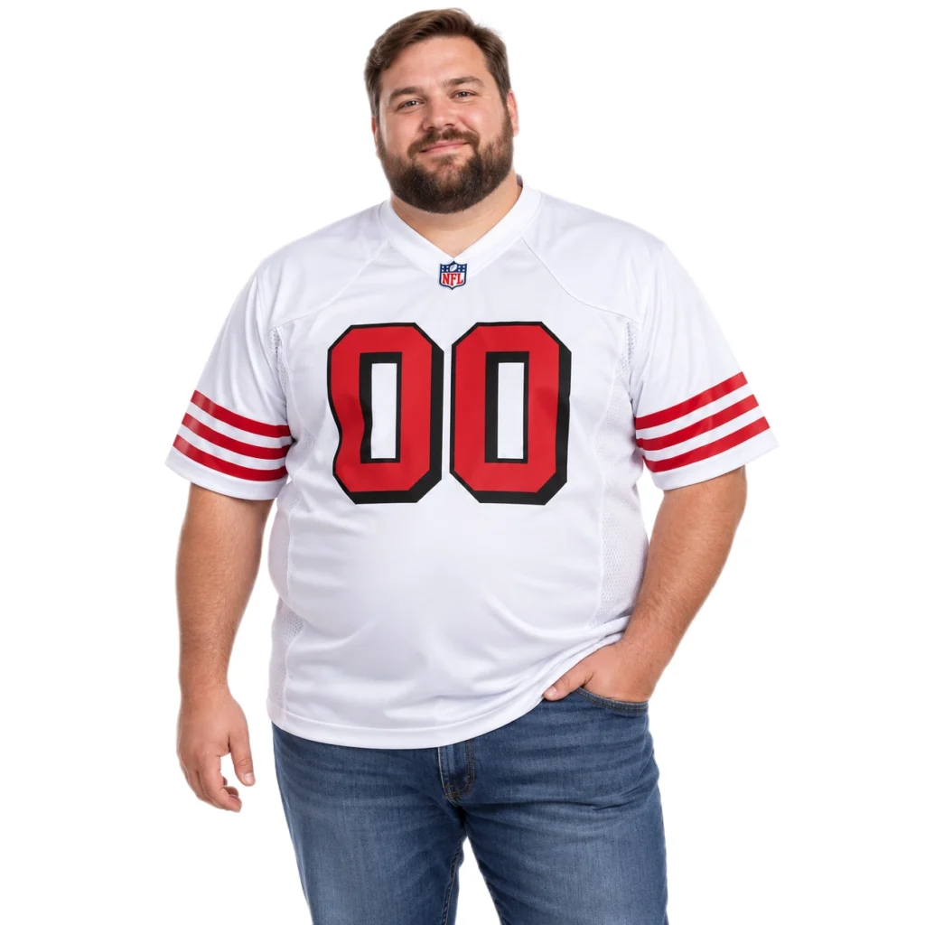 San Francisco 49ers White Jersey Brilliant Alternate Style