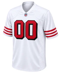 San Francisco 49ers White Jersey Brilliant Alternate Style