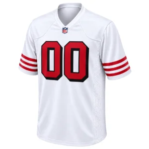 San Francisco 49ers White Jersey Brilliant Alternate Style
