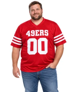 San Francisco Red Jersey Elite 49ers Team Style