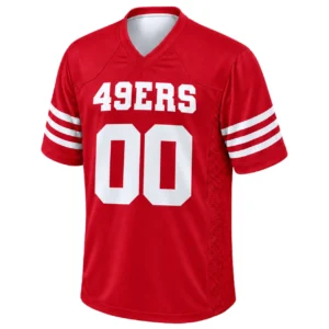 San Francisco Red Jersey Elite 49ers Team Style