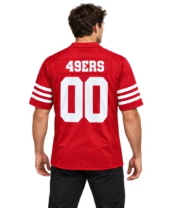 San Francisco Red Jersey Elite 49ers Team Style