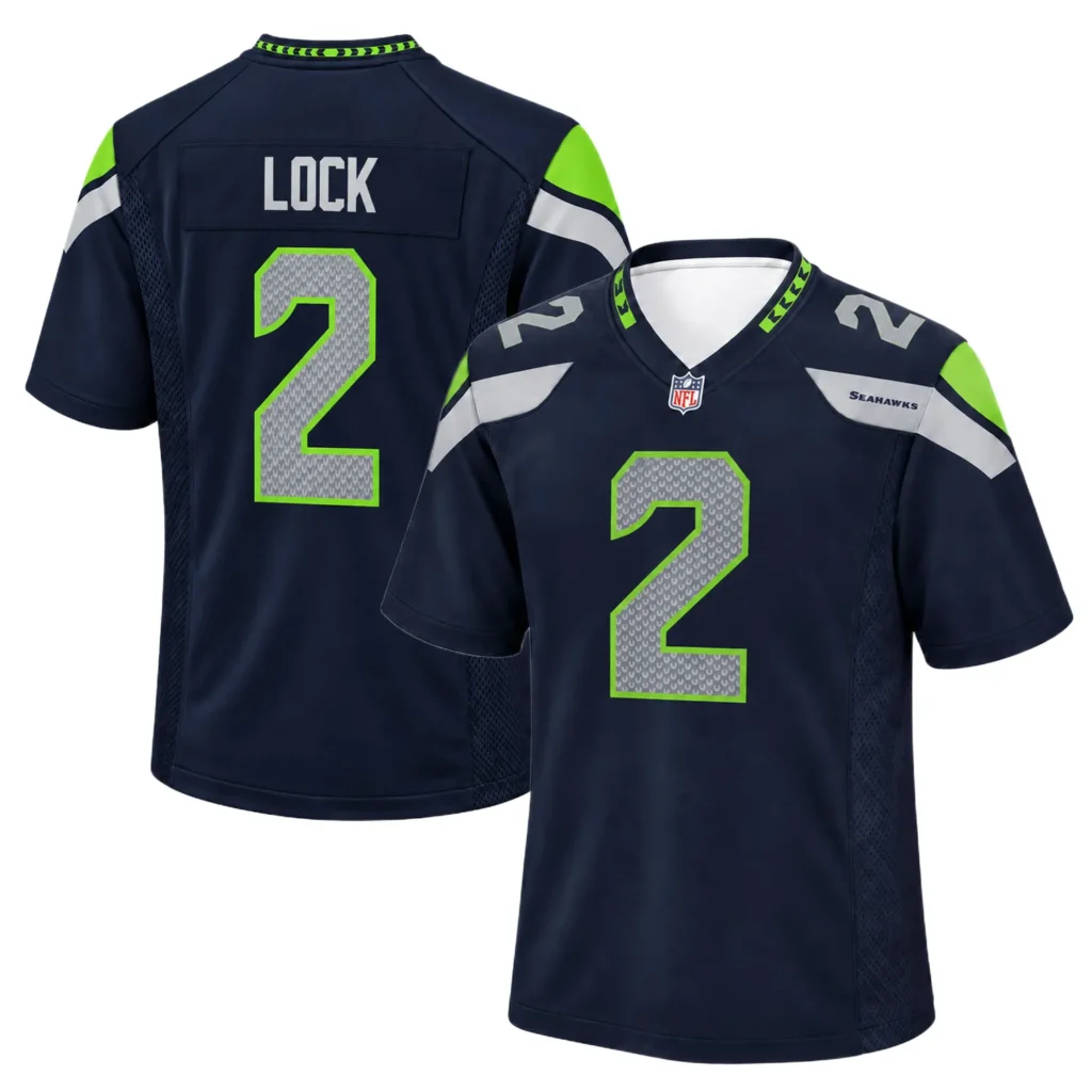 Seattle Seahawks Drew Lock Jersey 2026 Superior NFL game day style