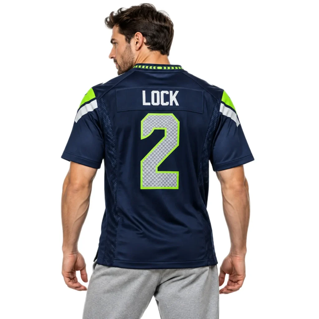 Seattle Seahawks Drew Lock Jersey 2026 Superior NFL game day style