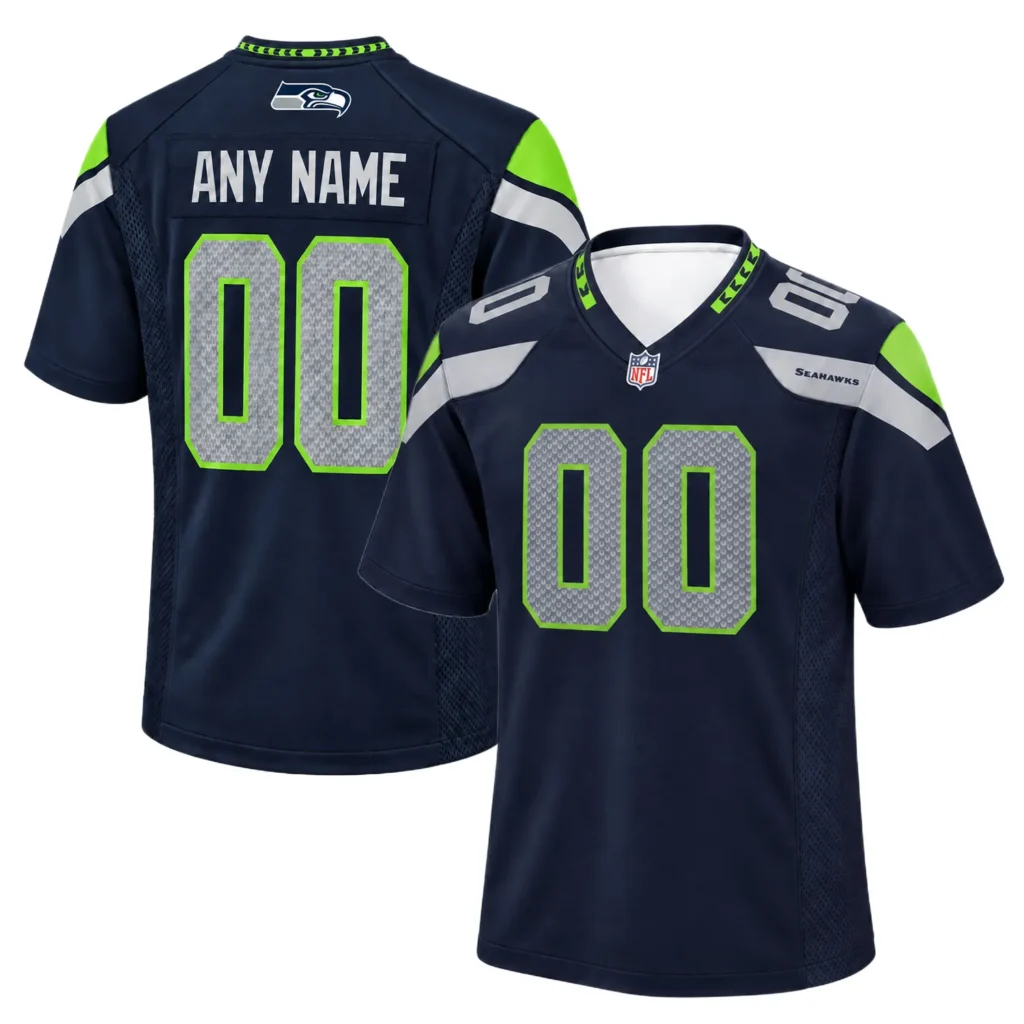 Seattle Seahawks Home Jersey 2026 – Bold Custom NFL Fan Apparel