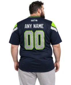 Seattle Seahawks Home Jersey 2026 Bold Custom NFL baseball