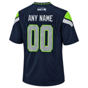 Seattle Seahawks Home Jersey 2026 Bold Custom NFL baseball