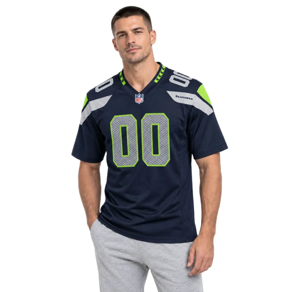 Seattle Seahawks Home Jersey 2026 – Bold Custom NFL Fan Apparel
