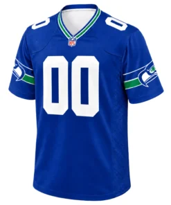 Seattle Seahawks Throwback Jersey 2026 Vibrant Custom Name and Number