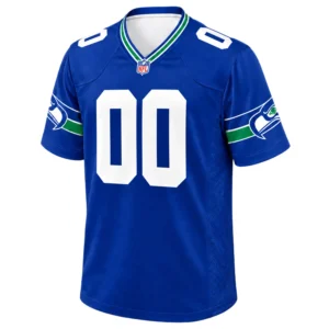 Seattle Seahawks Throwback Jersey 2026 Vibrant Custom Name and Number