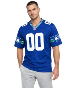 Seattle Seahawks Throwback Jersey 2026 Vibrant Custom Name and Number