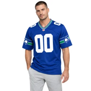 Seattle Seahawks Throwback Jersey 2026 Vibrant Custom Name and Number