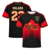 Sergi Solans RSL Black Jersey Remarkable Red Graphic