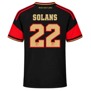 Sergi Solans RSL Black Jersey Remarkable Red Graphic