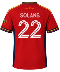 Sergi Solans RSL Jersey Bold Red Matchday Style