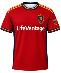 Sergi Solans RSL Jersey Bold Red Matchday Style