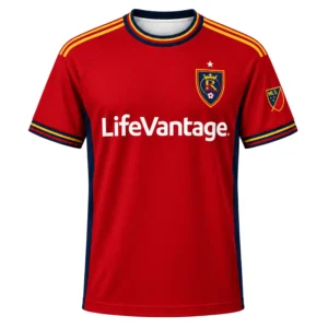 Sergi Solans RSL Jersey Bold Red Matchday Style
