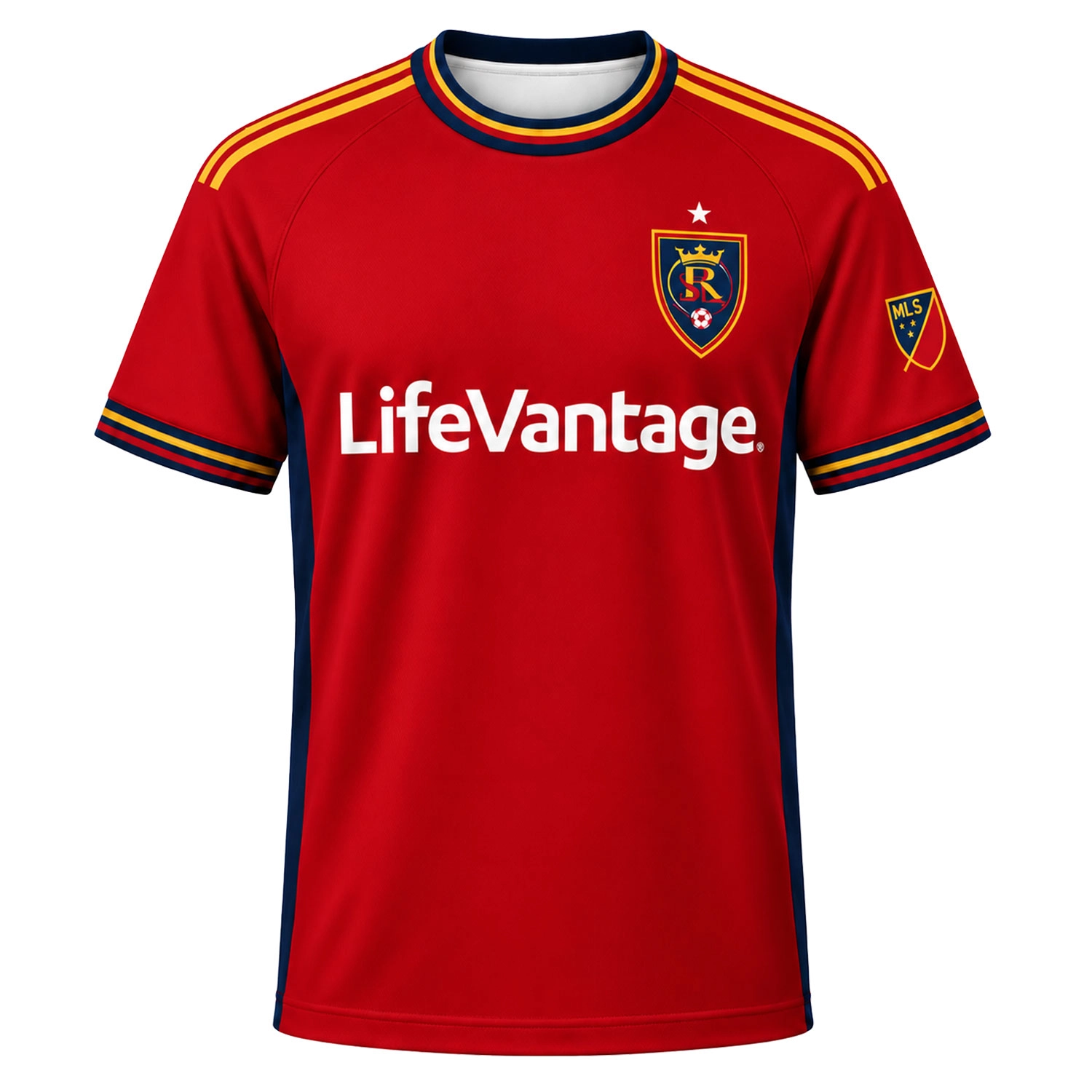 Sergi Solans RSL Jersey Bold Red Matchday Style