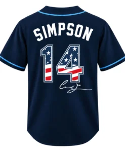 Simpson Tampa Bay Rays 2026 Jersey Remarkable Fan Gear
