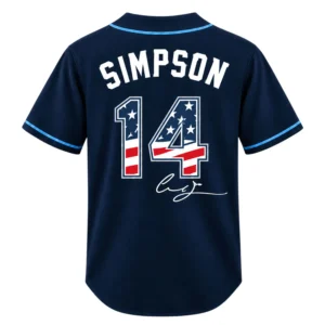 Simpson Tampa Bay Rays 2026 Jersey Remarkable Merch Sport
