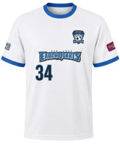 SJ Earthquakes Jersey Beau Leroux – Epic Fan Apperal