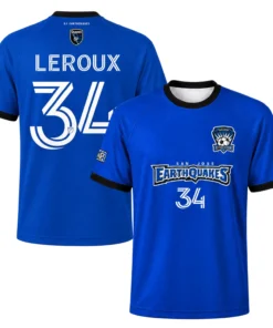 SJE Beau Leroux Signature Blue Jersey – Bold Fan Gear