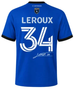 SJE Beau Leroux Signature Blue Jersey – Bold Fan Gear