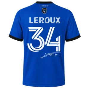 SJE Beau Leroux Signature Blue Jersey – Bold Fan Gear