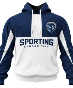 Sporting Kansas City Custom Hoodie Vibrant Colorblock